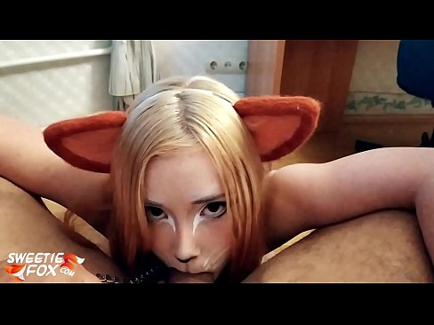 ❤️ Китсуне го проголта курот и сврши во устата ❤❌ Ебате видео  кај нас